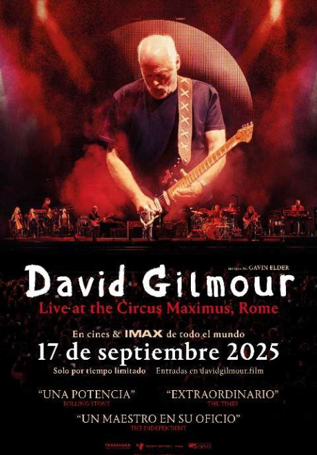 DAVID GILMOUR LIVE AT THE CIRCUS MAXIMUS, ROME