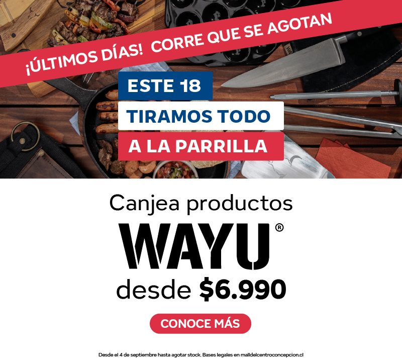¡Este 18, tiramos todo a la parrilla! WAYU