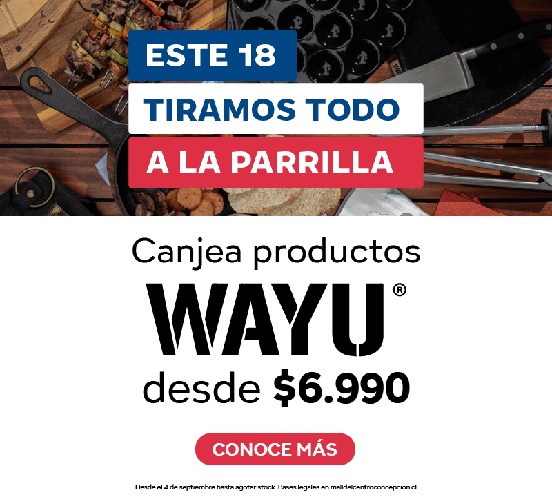 ¡Este 18, tiramos todo a la parrilla! WAYU